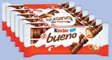 Barre chocolatée Bueno chocolat au lait - KINDER en promo chez Intermarché Barre chocolatée Bueno chocolat au lait - KINDER dans le catalogue Intermarché