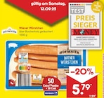 Netto Marken-Discount Herzebrock-Clarholz - Wiener Würstchen Angebot im Prospekt Wiener Würstchen bei Netto Marken-Discount im Herzebrock-Clarholz Prospekt für 5,79 €