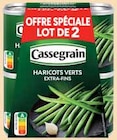 Haricots verts extra-fins - CASSEGRAIN en promo chez Intermarché Haricots verts extra-fins - CASSEGRAIN dans le catalogue Intermarché