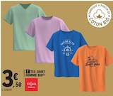 Tee-shirt homme bio - Tissaia Basics dans le catalogue E.Leclerc
