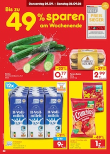 Milch im aktuellen Netto Marken-Discount Prospekt (Hamburg) Milch im Netto Marken-Discount Prospekt "Aktuelle Angebote" mit 69 Seiten (Hamburg)