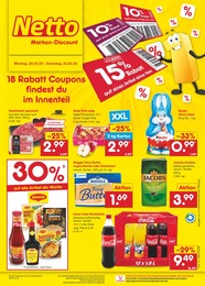 Netto Marken-Discount Prospekt "Aktuelle Angebote" für Bielefeld, 47 Seiten, 20.03.2023 - 25.03.2023 Netto Marken-Discount Prospekt "Aktuelle Angebote" für Bielefeld, 47 Seiten, 20.03.2023 - 25.03.2023