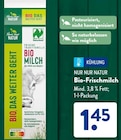 Bio-Frischmilch von Nur Nur Natur im aktuellen ALDI SÜD Prospekt für 1,45 €