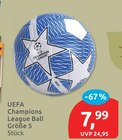 Champions League Ball von UEFA für 7,99 € bei budni im Angebot Champions League Ball von UEFA im aktuellen budni Prospekt