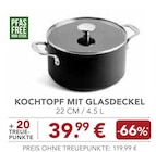KOCHTOPF MIT GLASDECKEL im EDEKA Prospekt KOCHTOPF MIT GLASDECKEL von im aktuellen EDEKA Prospekt für 39,99 €