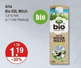 Aktuelles Bio ESL Milch Angebot bei V-Markt in München ab 1,19 €