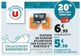 Bi1 Arbois - Promo Tartare de Saumon Atlantique des Fjords de Norvège Promo Tartare de Saumon Atlantique des Fjords de Norvège à 5,56 € dans le catalogue Bi1 à Arbois