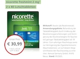nicorette freshmint 2 mg bei LINDA Premiumapotheke im Fulda Prospekt für 30,99 €