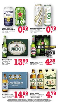 Bier im aktuellen E center Prospekt (Mannheim) Bier im E center Prospekt "Aktuelle Angebote" mit 77 Seiten (Mannheim)