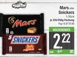 Mars im EDEKA Prospekt Mars von Mars im aktuellen EDEKA Prospekt für 2,22 €
