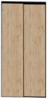 Pack 2 portes coulissantes chene/noir 180 cm - Brico Dépôt à Nîmes Pack 2 portes coulissantes chene/noir 180 cm en promo chez Brico Dépôt Nîmes à 99,90 €