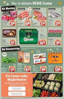 Bier im REWE Prospekt "Dein Markt" mit 38 Seiten (Gießen)