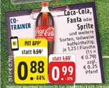 EDEKA - Coca-Cola Angebot im Prospekt Coca-Cola bei EDEKA im Prospekt "" für 0,88 €