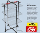 Wäscheständer Angebote von Vileda bei Lidl Hof für 27,99 €