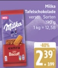 Tafelschokolade extra Biscoff im Angebot bei EDEKA in Neumünster Tafelschokolade extra Biscoff Angebote von Milka bei EDEKA Neumünster für 2,39 €