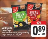Aktuelle Chips Angebote bei EDEKA in Chemnitz Aktuelles Linsen Chips Sour Cream Angebot bei EDEKA in Chemnitz ab 0,89 €