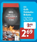 Grill-Holzkohle-Briketts im Angebot bei ALDI SÜD in Rosenheim Grill-Holzkohle-Briketts Angebote von BBQ bei ALDI SÜD Rosenheim für 2,69 €