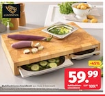 Multifunktionsschneidbrett im Segmüller Prospekt Multifunktionsschneidbrett von CONTINENTA im aktuellen Segmüller Prospekt für 59,99 €