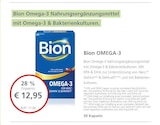 LINDA - Bion Omega-3 Nahrungsergänzungsmittel Angebot im Prospekt Bion Omega-3 Nahrungsergänzungsmittel bei LINDA im Prospekt "" für 12,95 €