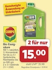 Bio Essigsäure bei famila Nordwest im Damme Prospekt für 15,00 €