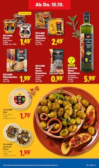 Oliven im aktuellen Lidl Prospekt (Rostock) Oliven im Lidl Prospekt "LIDL LOHNT SICH" mit 73 Seiten (Rostock)