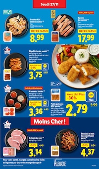 Promo Saumon dans le catalogue Lidl du moment à la page 7