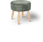 Tabouret d'appoint Spolo chenille à 24,99 € dans le catalogue Maxi Bazar