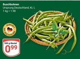 Aktuelles Buschbohnen Angebot bei GLOBUS in Bochum ab 0,99 €