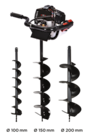 Tarière thermique 52 cm³ + 3 mèches dans le catalogue Brico Dépôt