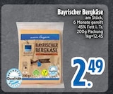 Bayrischer Bergkäse von  im aktuellen EDEKA Prospekt für 2,49 €