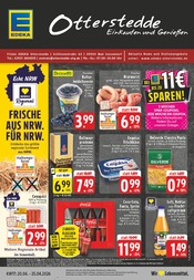 Aktueller EDEKA Discounter Prospekt in Lippetal und Umgebung, "Aktuelle Angebote" mit 28 Seiten, 20.04.2026 - 25.04.2026