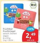 Fruchtriegel von Fruchtbar im aktuellen budni Prospekt