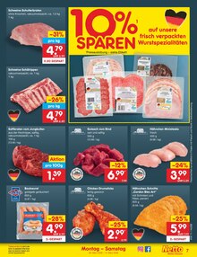 Schweinefleisch im Netto Marken-Discount Prospekt "Aktuelle Angebote" mit 60 Seiten (Braunschweig)