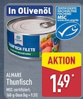 Thunfisch im Angebot bei ALDI Nord in Nordhausen Thunfisch Angebote von ALMARE bei ALDI Nord Nordhausen für 1,49 €