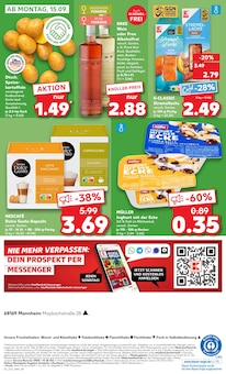 Kartoffeln im aktuellen Kaufland Prospekt (Mannheim) Kartoffeln im Kaufland Prospekt "Aktuelle Angebote" mit 67 Seiten (Mannheim)