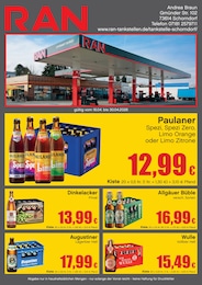 RAN Prospekt für Schorndorf mit 2 Seiten RAN Prospekt für Schorndorf: "RAN", 2 Seiten, 16.04.2026 - 30.04.2026