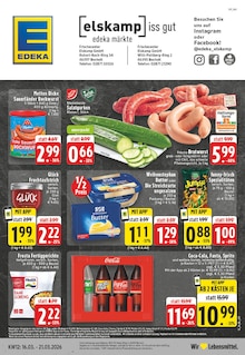 Aktueller EDEKA Prospekt "Aktuelle Angebote" für Bocholt Aktueller EDEKA Prospekt für Bocholt mit Seiten