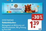 Gebäckhäschen von Oster Phantasie im aktuellen ALDI SÜD Prospekt für 1,39 €