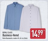 Business-Hemd von Royal Class für 14,99 € bei ALDI Nord im Angebot Business-Hemd von Royal Class im aktuellen ALDI Nord Prospekt