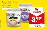 Kaffee-Kapseln Angebote von Tassimo bei Netto Marken-Discount Aschaffenburg für 3,99 €