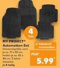 Automatten-Set von MY PROJECT im aktuellen Kaufland Prospekt