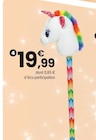 Tête de licorne | 3 ans à 19,99 € dans le catalogue JouéClub
