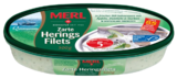 Zarte Heringsfilets in Sahnesauce im Angebot bei REWE in Pulheim Zarte Heringsfilets in Sahnesauce Angebote von MERL bei REWE Pulheim für 3,39 €