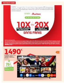 Catalogue Auchan Hypermarché de la semaine 22, "TOUS DANS LE MATCH", page 2, 26/05/2026 - 14/06/2026 Prospectus Auchan Hypermarché en cours, "TOUS DANS LE MATCH", page 2 sur 24