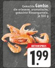 Gekochte Gambas im Angebot bei EDEKA in Monheim Gekochte Gambas Angebote bei EDEKA Monheim für 1,99 €