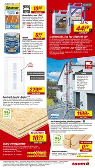 Motoröl im toom Baumarkt Prospekt "Respekt, wer's selber macht." mit 16 Seiten (Karlsruhe)