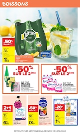 Promos Eau Minérale dans le catalogue "Carrefour market" de Carrefour Market Eau Minérale en promo dans le catalogue Carrefour Market à la page 40