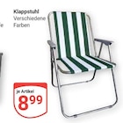 Klappstuhl im Angebot bei GLOBUS in Zwickau Klappstuhl Angebote bei GLOBUS Zwickau für 8,99 €