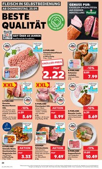 Kassler im Kaufland Prospekt "Hier bin ich richtig" mit 60 Seiten (Rostock)