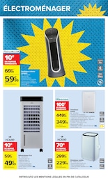 Prix et réduction Climatiseur dans le prospectus Carrefour en cours Offre Climatiseur dans le catalogue Carrefour du moment à la page 63